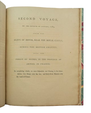 Narrative of the Two Aerial Voyages of Doctor Jeffries with Mons. Blanchard