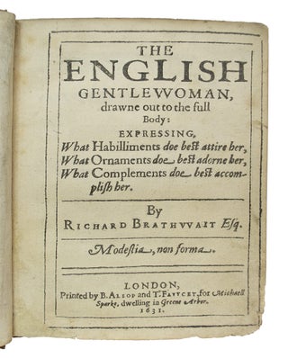 English Gentlewoman, Drawne Out to the Full Body