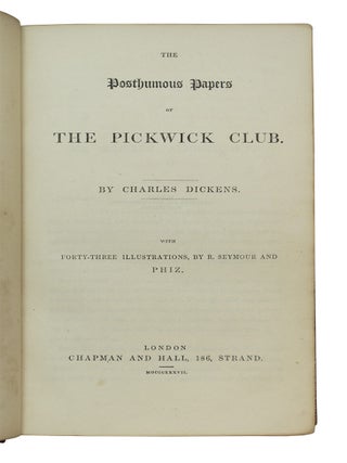 Posthumous Papers of the Pickwick Club
