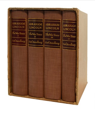 Item #68658 Abraham Lincoln: The War Years. Carl SANDBURG