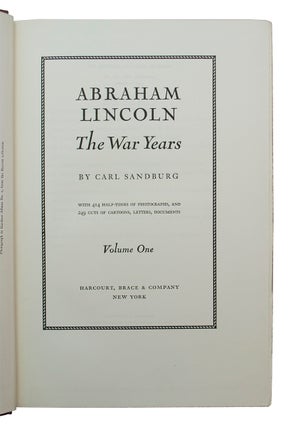 Abraham Lincoln: The War Years