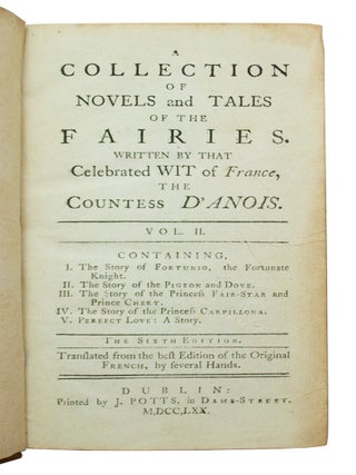 Collection of Novels and Tales of the Fairies
