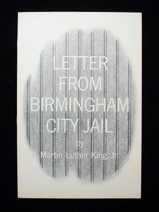 Item #68664 Letter From Birmingham City Jail. Martin Luther KING, Jr