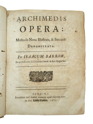 Opera: Apollonii Pergæi Conicorum Libri IIII.