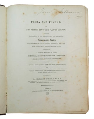 Flora and Pomona; or, the British Fruit and Flower Garden