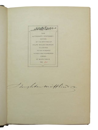 Complete Works [Autograph Centenary Edition]