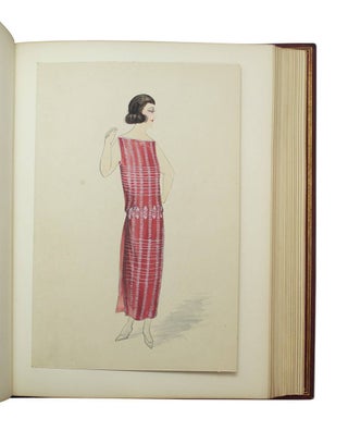 Album with 191 Fashion Design Illustrations