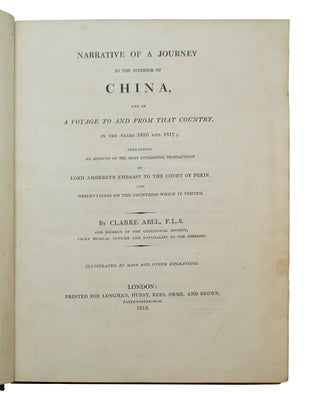 Narrative of a Journey in the Interior of China