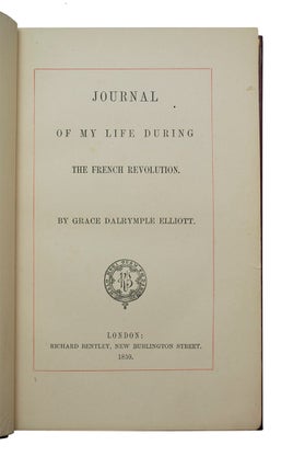 Journal of my Life During the French Revolution.