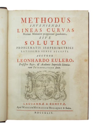 Methodus Inveniendi Lineas Curvas Maximi Minimive proprietate gaudentes
