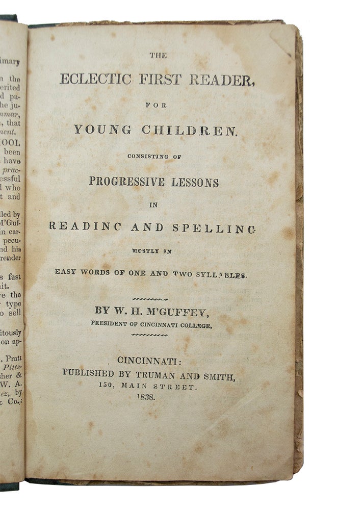 Item #68838 Eclectic First Reader for Young Children. William Holmes MCGUFFEY.