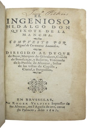 Ingenioso Hidalgo Don Quixote de la Mancha