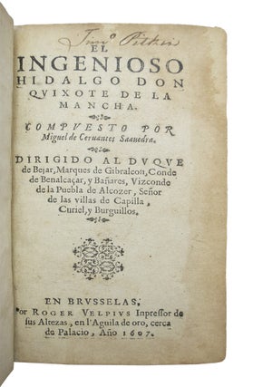 Ingenioso Hidalgo Don Quixote de la Mancha