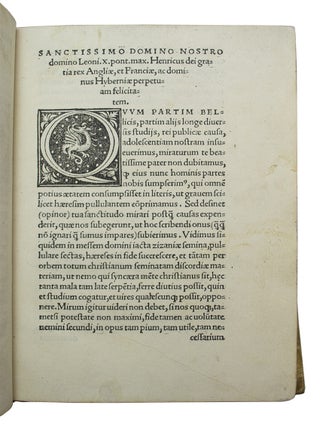 Assertio Septem Sacramentorum Aduersus Martin. Lutheru