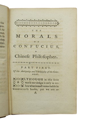 Morals of Confucius