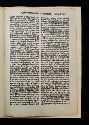 Item #68894 [Leaf from "The Golden Legende"]. Jacobus de VORAGINE