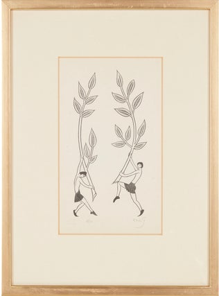 Ten Signed Original Wood Engravings