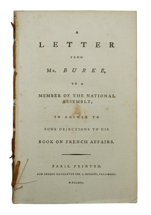 Item #68931 Six Works by Burke. Edmund BURKE