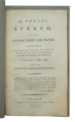 Six Works by Burke