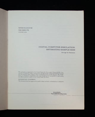 Digital Computer Simulation: