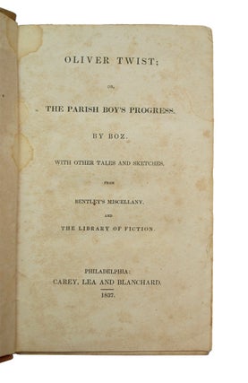 Oliver Twist; Or, The Parish Boy's Progress