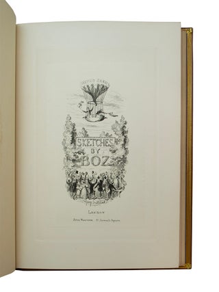 Complete set of 28 Proof Plates for Dickens' "Sketches by Boz"