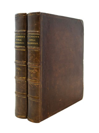 Item #68967 System of Moral Philosophy, Francis HUTCHESON