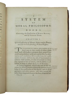 System of Moral Philosophy,