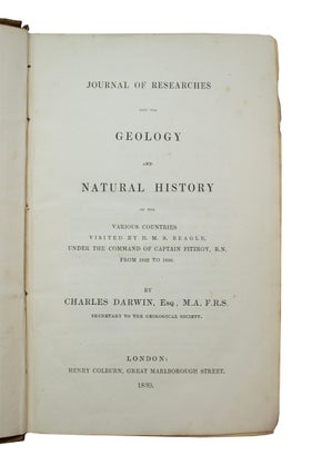 Journal of Researches into the Geology and Natural History