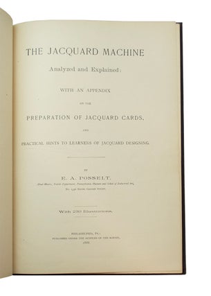 Jacquard Machine Analyzed and Explained: