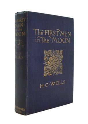 Item #68992 First Men in the Moon. H. G. WELLS