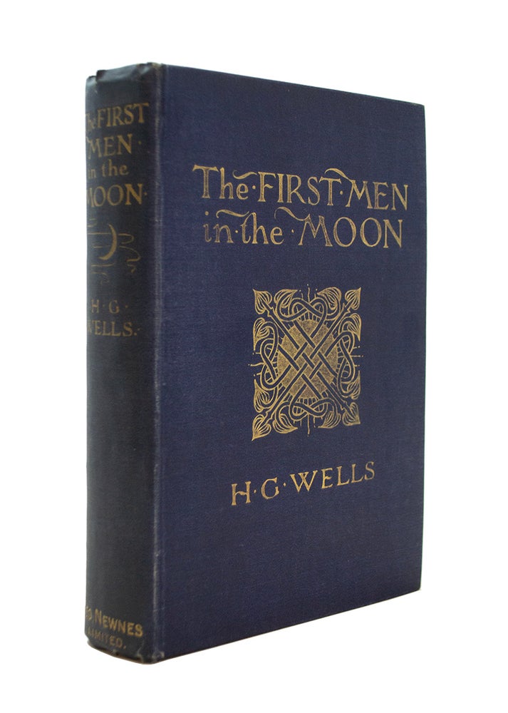 Item #68992 First Men in the Moon. H. G. WELLS.