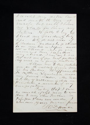 Autograph Letter Signed