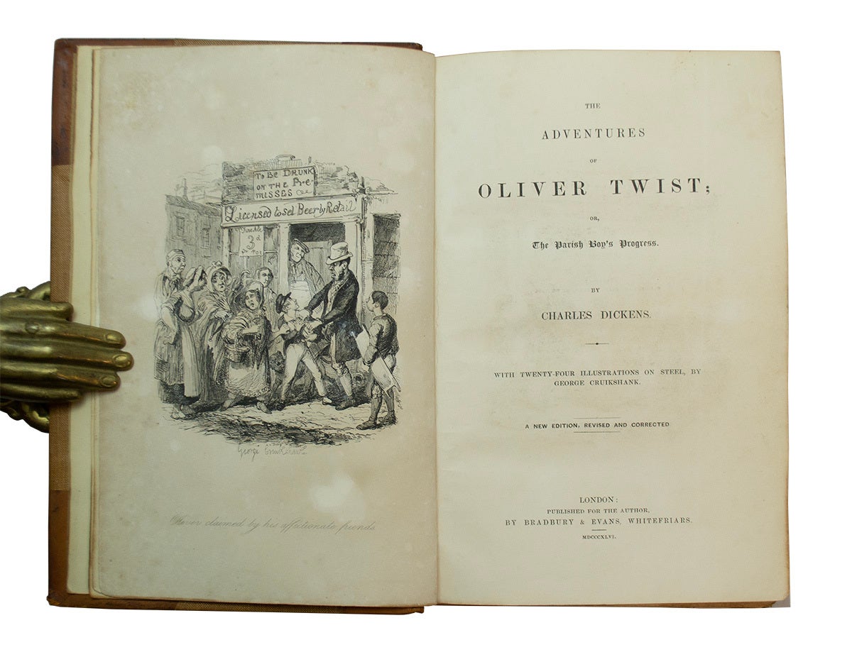 Adventures of Oliver Twist. or, The Parish Boy's Progress. With