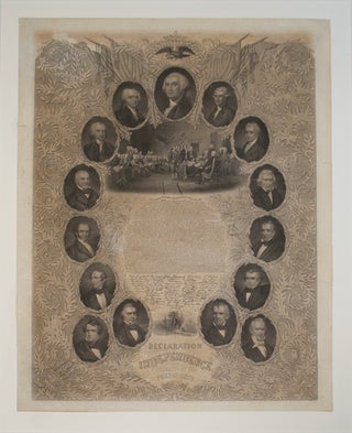 Declaration of Independence and Portraits of the Presidents