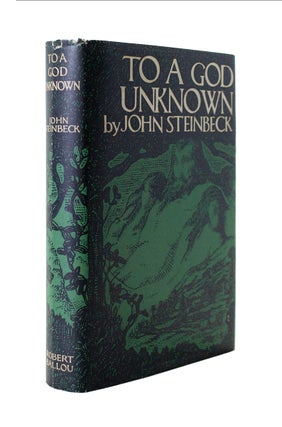 Item #69030 To a God Unknown. John STEINBECK