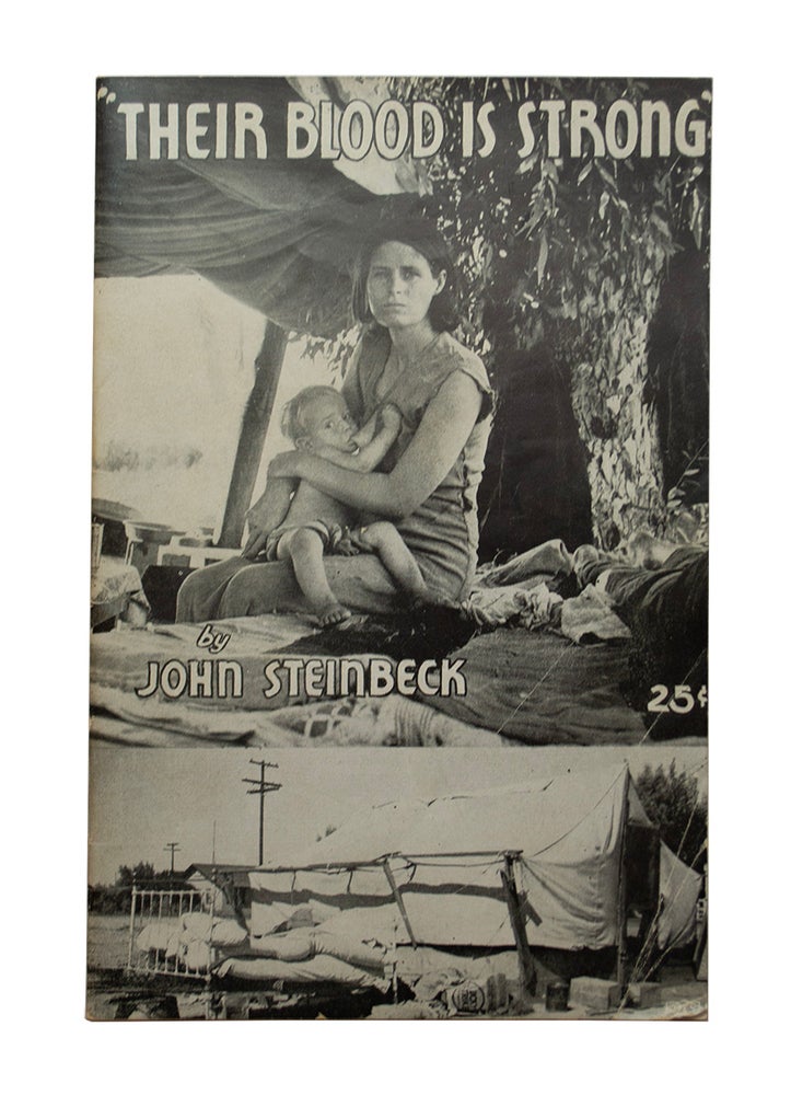 Item #69032 “Their Blood Is Strong”. John STEINBECK.