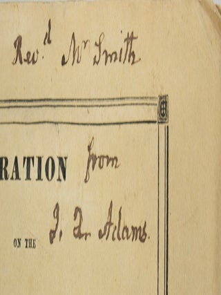 Oration on the Life and Character of Gilbert Motier De Lafayette