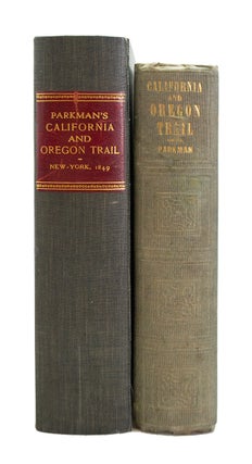 Item #69095 California and Oregon Trail:. Francis PARKMAN