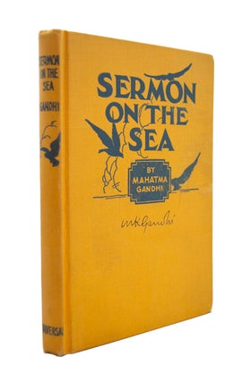 Item #69108 Sermon on the Sea. Mahatma GANDHI