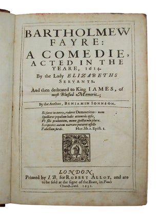 Workes of Benjamin Jonson