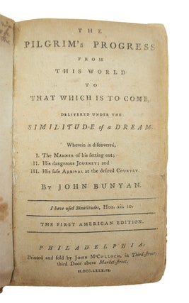 Item #69117 Pilgrim's Progress from this World, to that Which is to Come, John BUNYAN