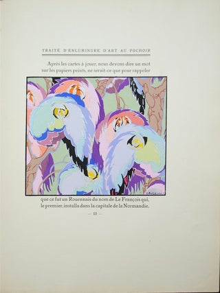 Traite d'Enluminure d'Art au Pochoir