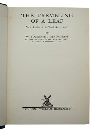 Trembling of a Leaf