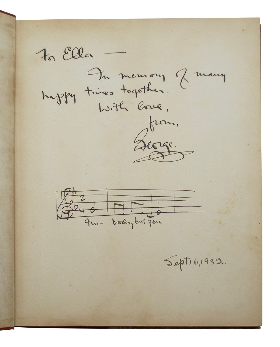 George Gershwin's Song-Book. Alajalov Illustrator | George GERSHWIN