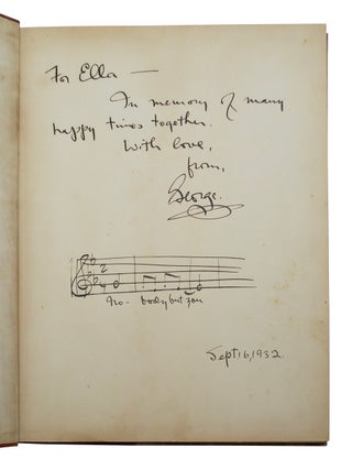 Item #69154 George Gershwin's Song-Book. Alajalov Illustrator. George GERSHWIN