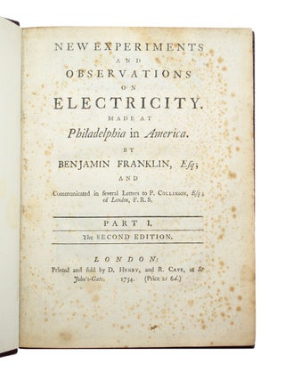 New Experiments and Observations Made on Electricity