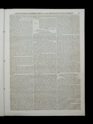 Four Papers Related to Anti-Slavery