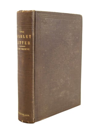 Item #69216 Scarlet Letter, a Romance. Nathaniel HAWTHORNE