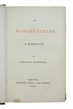 Scarlet Letter, a Romance